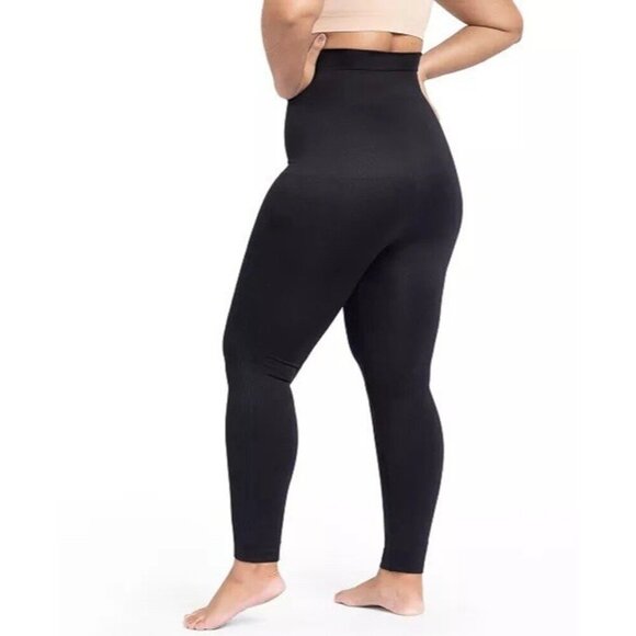 Shapermint Empetua Womens High Waist Shaping Leggings Sz Small Black 42075 $60 - Picture 6 of 16